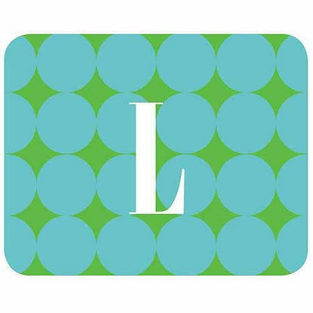 personalized blue polka dots