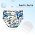 Sikiie Marine Animals Girls' Cotton Underwear, Adorable Panties Briefs