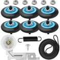 thumbnail image 1 of DV42H5000EW/A3 DV40J3000EW/A2 DV48H7400EW/A2 Trousse de Réparation de Sécheuse Compatible avec les Pièces de Sécheuse Samsung Comprend Rouleau de Sécheuse DC97-16782A 6602-001655 Courroie de Sécheuse DC93-00634A Poulie de Rallonge, 1 of 7