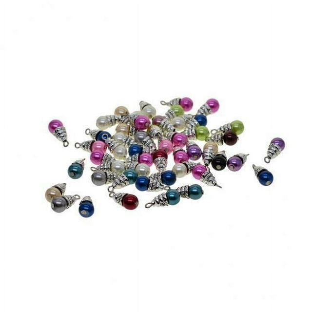 Conjunto de Perlas de Cristal Strade Fareast Limited 3 piezas Coloridas