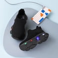 thumbnail image 5 of Gubotare Toddler Sneakers Boys Boys Girls Shoes Light Up Shoes Led Athletic Shoes for Boys Sneakers for Kids Toddlers Little Kid Size 12.5 (Black,12.5 Little Kid), 5 of 9