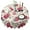 Pioneer Flower Floral-2, variant on Pioneer Flower Floral Print Pattern Round Tablecloth 60"x60",Wrinkle Wipeable Table Cloth for Kitchen Dining Room Picnic Patio Party