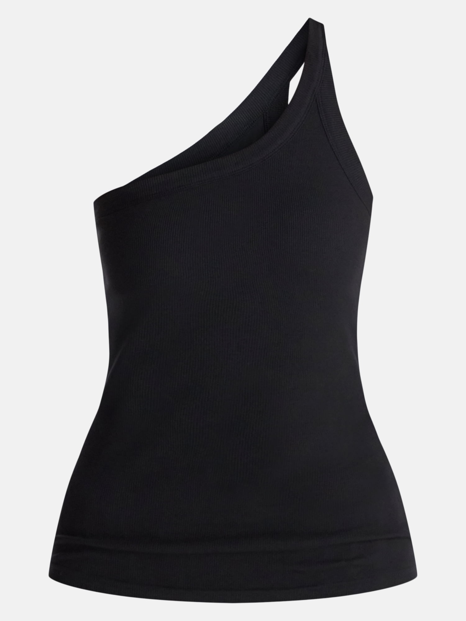 Avia Women's One Shoulder Ribbed Tank Top, Sizes XS-XXXL