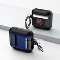 thumbnail image 1 of Duo Shield Secure Lock Designed For AirPods 3rd Gen With Hook, Blue/Black, 1 of 7
