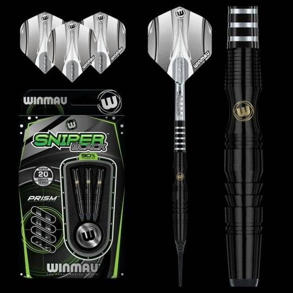 Sniper Black 20 gram 90% Tungsten alloy SOFT TIP