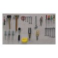 thumbnail image 4 of Round Hole Pegboard, 24 in H x 48 in W x 1/4 in D, 2 Panels, PK2, 4 of 4