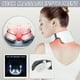 thumbnail image 1 of Masajeador de cuello calentado, masajeador eléctrico Plus para alivio del dolor de cuello y hombros, relajación muscular, vibrador flotante de 4 cabezales, calefacción Wmkox8yii  hjk3556, 1 of 9