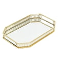 thumbnail image 1 of GUOOL Dresser Makeup Tray Serving Gift Cosmetic Perfume Bottle Tray Display for Tea Counter Kitchen Tableware Drinks Dressing Table Size B, 1 of 9
