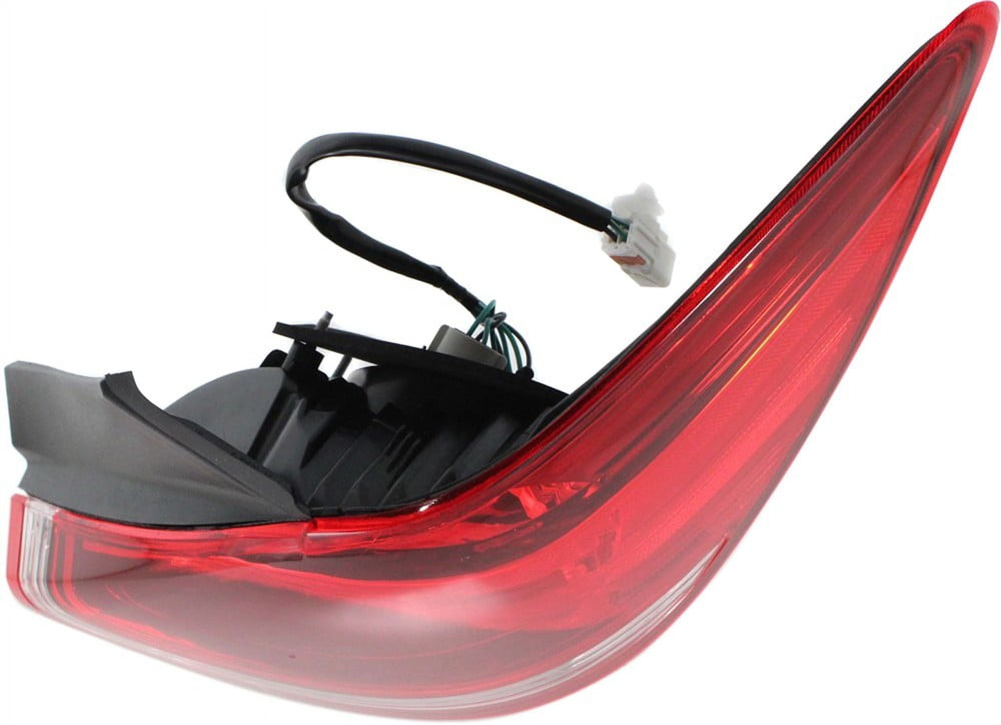 Tail Light Compatible With 2005-2007, 2010 Toyota Avalon Right Passenger Side, Outer With bulb(s)