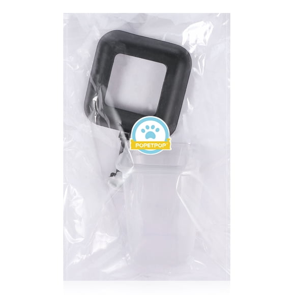 TEHAUX Alimentador De Gusanos Con Ventosa Para Acuario Plástico Negro Y Práctico