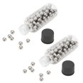 thumbnail image 2 of Bolas Para Mezclar Pintura, Bolas De Acero Inoxidable De Dureza Fuerte Respetuosas Con El Medio Ambiente De 7,144 Mm Con Material De Acero Inoxidable 304 Para Mezclar Pintura A ANGGREK Industrial Supplies, 2 of 8
