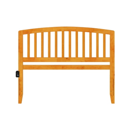 AFI Richmond Queen Size Solid Wood Headboard in Caramel Latte