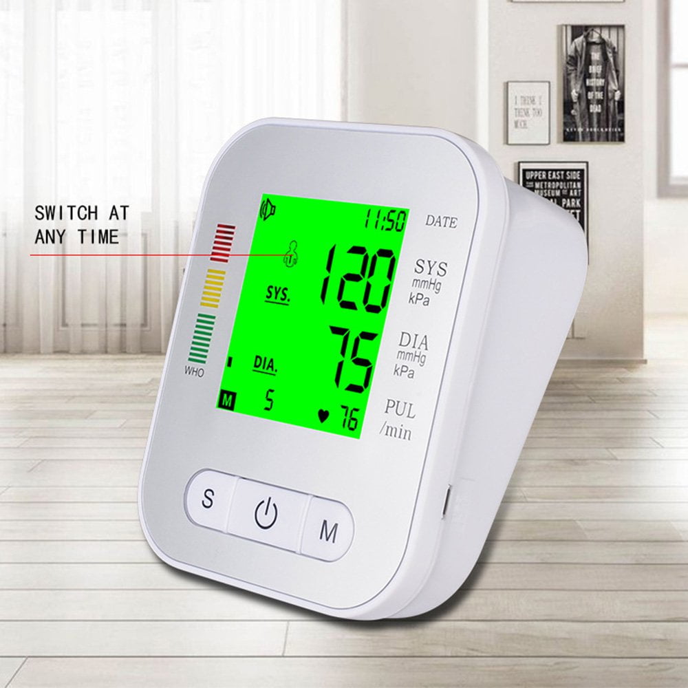 Automatic Arm Sphygmomanometer Home Electronic Sphygmomanometer Lcd