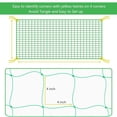 thumbnail image 3 of Climbing Net For Plants, 18-Strand Green Garden Trellis Netting For Vines Flowers Pothos, Plant Support Mesh Protection Against Birds Animals, 0.9X1.8M (36X72Inch) For Gardening, 3 of 6