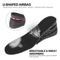 thumbnail image 5 of Four Layers Adjustable Height Increase Insoles Unisex PU Heel Lift Height Taller Insoles 04, 5 of 5