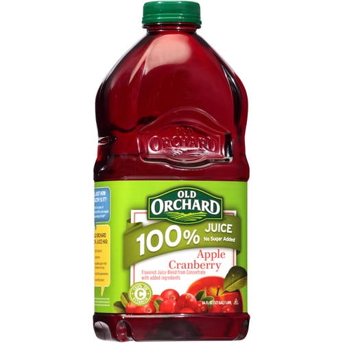 Old Orchard 100% Apple Cranberry Juice, 64 Fl. Oz. - Walmart.com