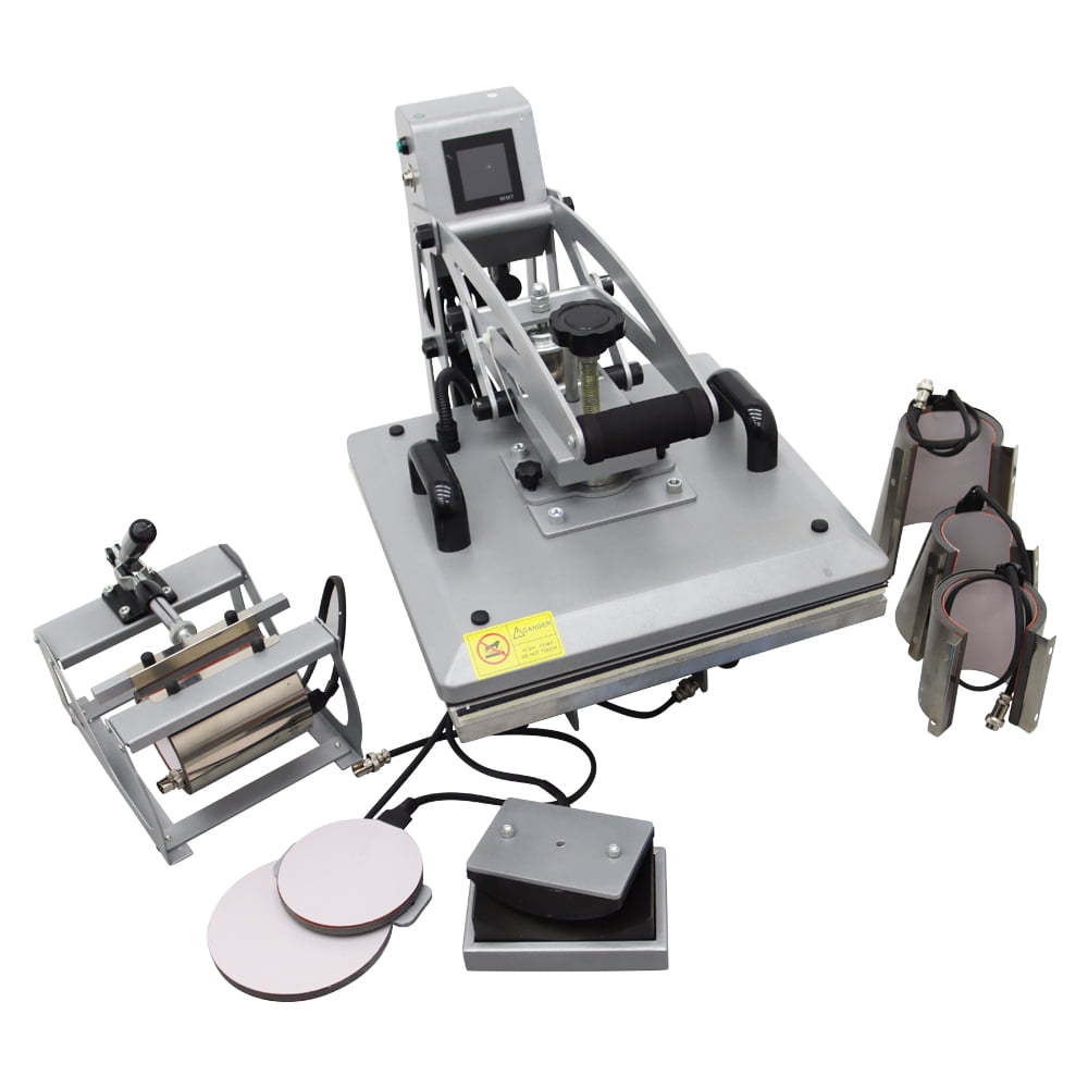 Techtongda 9in1 Magnetic Semi-automatic Heat Press Machine
