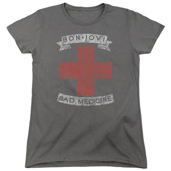 Bon Jovi - Bad Medicine - Women's Short Sleeve Shirt - Medium