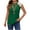 Army Green, variant on Cilsoka Women's Casual Floral Embroidered V Neck Boho Short Cap Sleeve Shirts Loose Summer Blouses Tops Fashion Clothes 2026, Graphic Tank Tops for Women Funny
