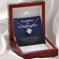 thumbnail image 5 of Grandma and Granddaughter Gift - Love Knot Necklace | Meaningful Jewelry for Birthday & Christmas | Gift Box with Heartfelt Message Card, 5 of 8
