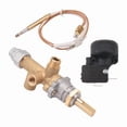 thumbnail image 3 of VáLvula Control Calentador Gas para Patio,Sensor Termopar,Perilla Interruptor Descarga,Control Fuego Propano Lpg,Conjunto Puerto Piloto Seguridad, 3 of 5