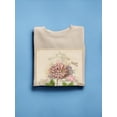 thumbnail image 3 of Vintage Rose Bookplate. Sweatshirt Women -Vision Studio Designs, Female Small, 3 of 4