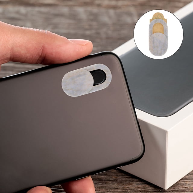 WHAMVOX 6Pcs Web Cam Privacy Cover for Laptop Anti-peeping White Rectangular