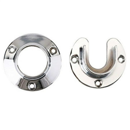 UPC 029274354749 product image for 1516 in. HeavyDuty Chrome Closet Pole Sockets 2Pack | upcitemdb.com