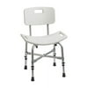 drive Bath Bench 20"W 12 Inch Seat Depth 500 lbs. Weight Capacity 12021KD-1