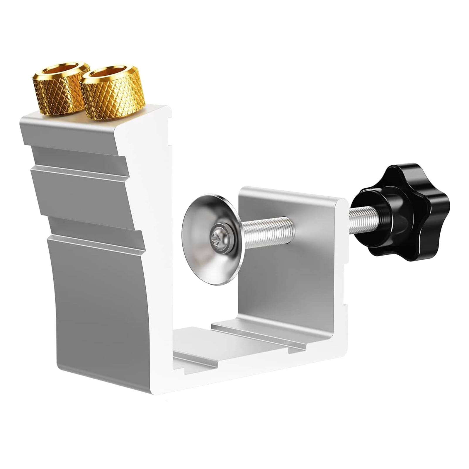 Pocket Hole Jig Adjustable Locator 15Degree Hole Drill Guide for Accurate Drilling Enhances Efficiency