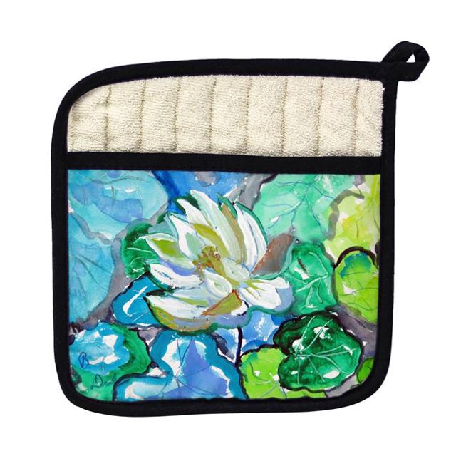 Betsy Drake PT841 Porte-Pot de Lys Blanc
