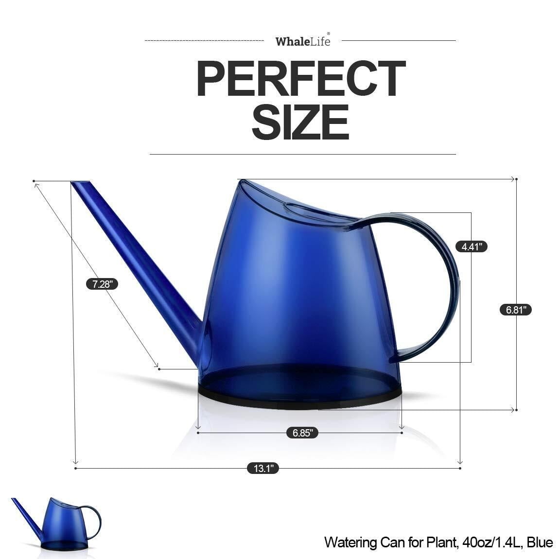 Indoor Watering Can for House Bonsai Plants (1.4L, Green)