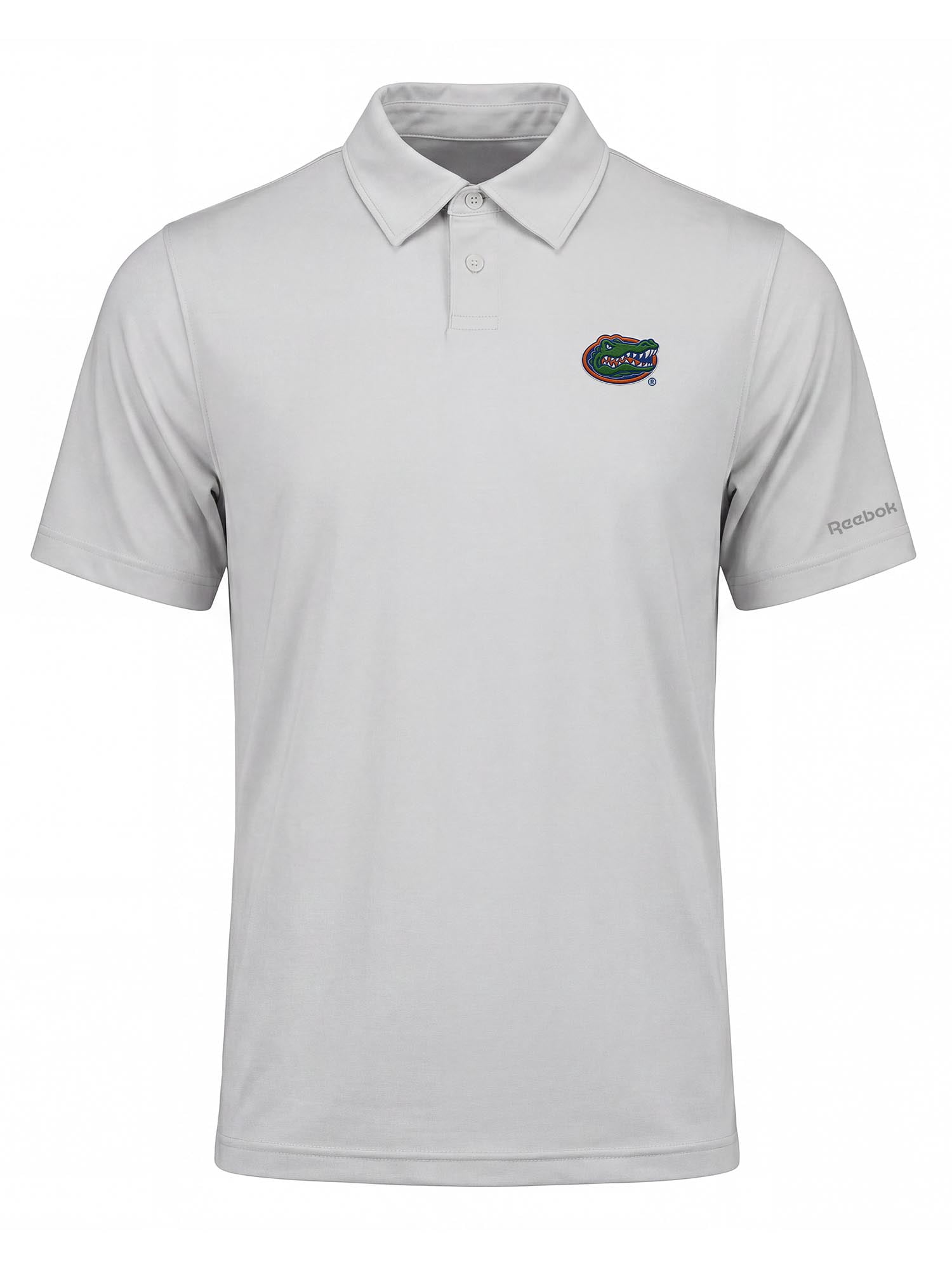 Florida Gators Reebok Mens Gray Short Sleeve Polo Shirt