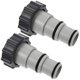thumbnail image 1 of BRIGHTFUFU Adaptador de manguera de reemplazo de 2 piezas para accesorios de la piscina de bombas de conexión roscada, 1 of 7