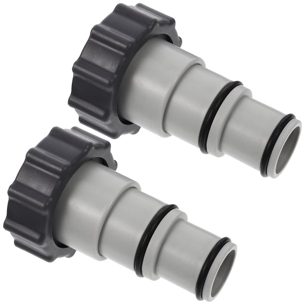 BRIGHTFUFU Adaptador de manguera de reemplazo de 2 piezas para accesorios de la piscina de bombas de conexión roscada