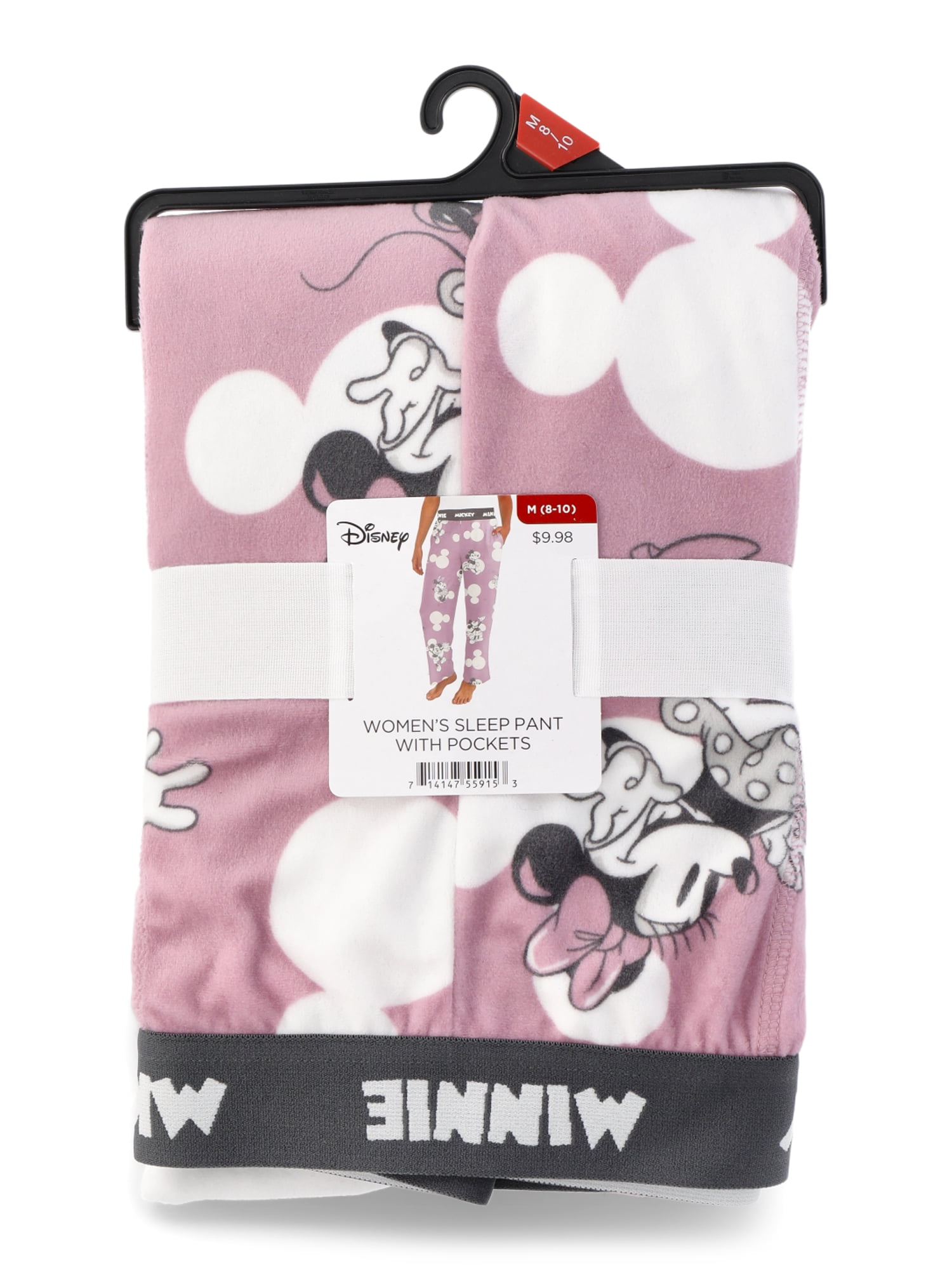 Women's Velour Mickey Minnie Pant