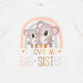 thumbnail image 4 of Inktastic Little Sister Newborn Baby Girls’ Boys or Girls Baby T-Shirt, 4 of 5