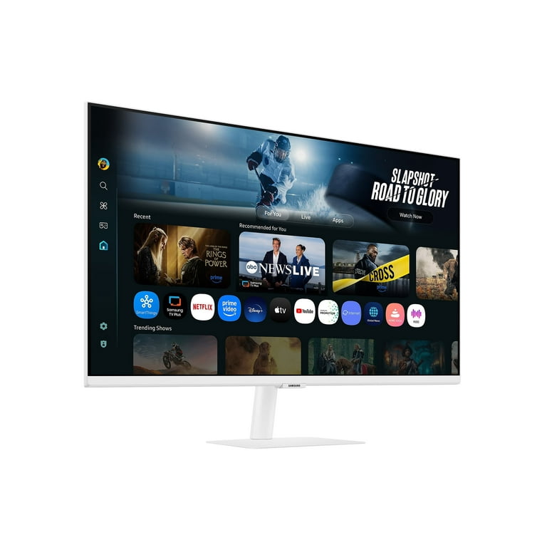 Samsung 32-in Smart Monitor M7 M70F 4K Samsung Vision AI - White