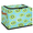 Multicolor 4, variant on ADECORIVY Lamb Sheep Fabric Storage Bin with Lid, Decorative Closet Shelf Organizers, Farmhouse Animal Foldable Basket Box Clothes Storage Bin with Handles