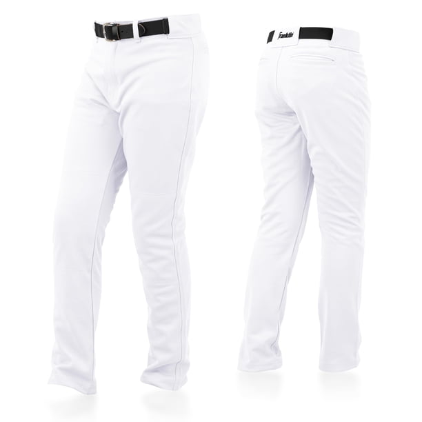 Pantalones de béisbol y sóftbol Franklin Sports Youth, unisex, negros
