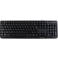 thumbnail image 1 of Teclado multimedia Vorago KB-102 USB Negro, 1 of 6