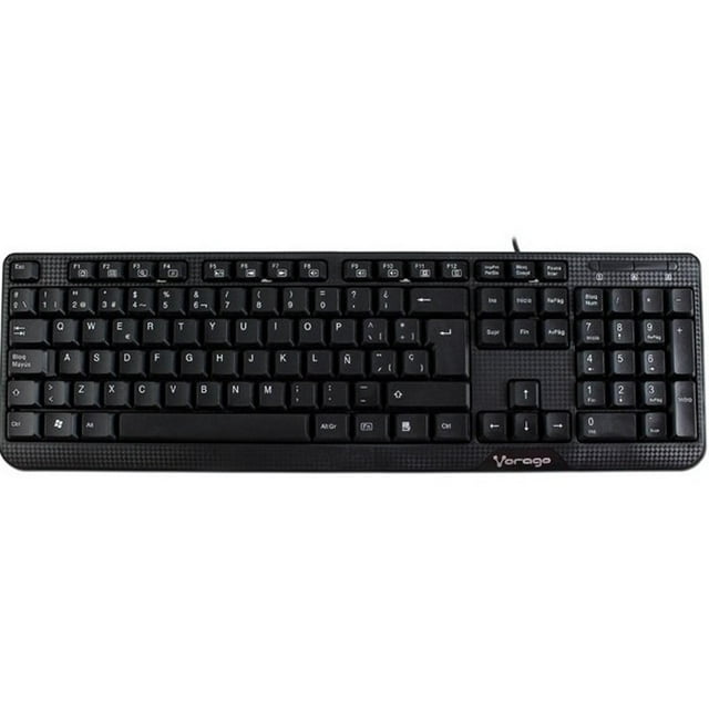 Teclado multimedia Vorago KB-102 USB Negro