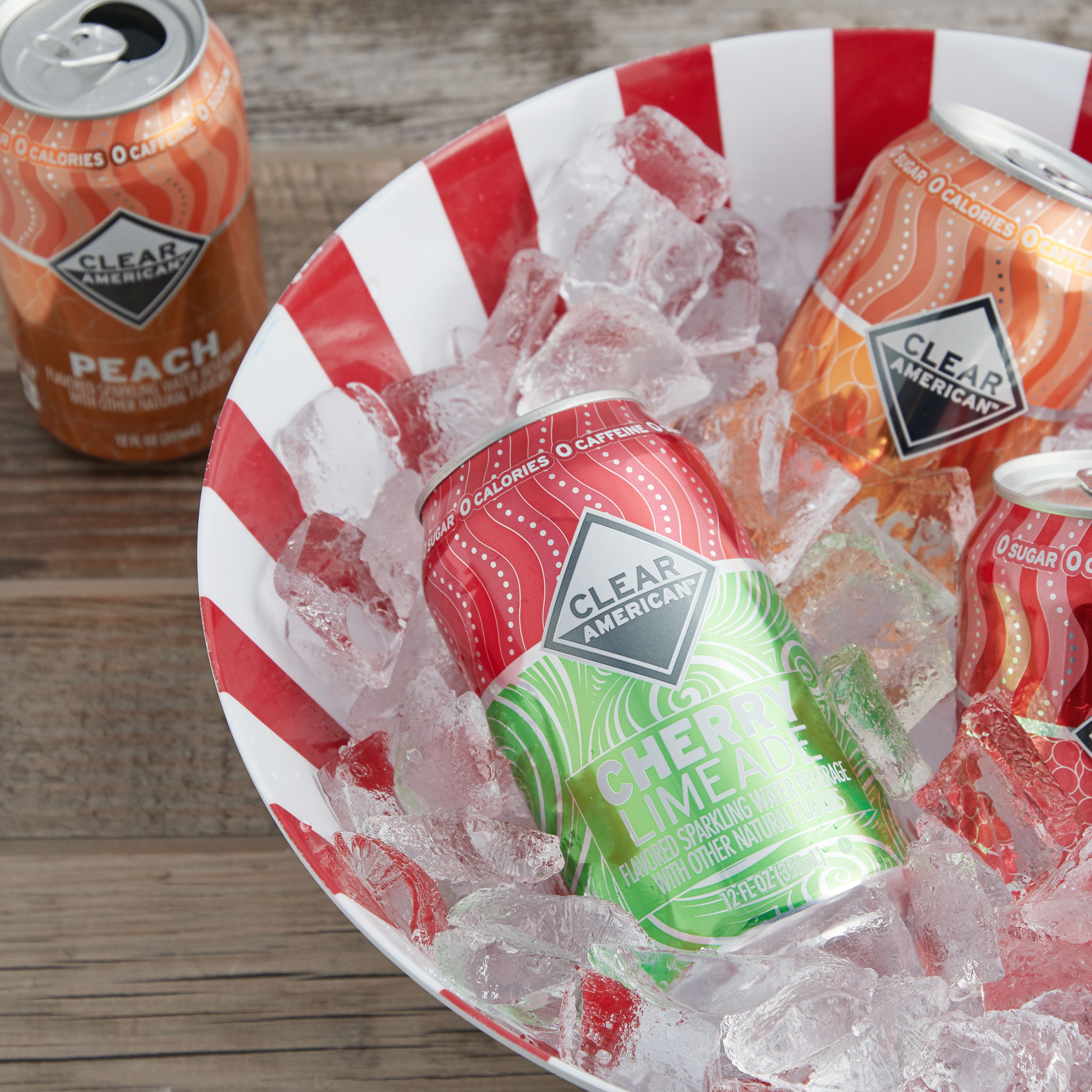 Clear American Cherry Limeade Clear American Cherry Limeade Sparkling