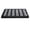 Black, variant on Jewelry Display Tray Black Plastic 8.25 x 14.75 x 1 Inch + 36 Gem Jars & White Foam Liner
