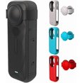 thumbnail image 3 of Insta 360 X5 Silicone Lens Protective Cover – AntiSlip, AntiScratch Soft Case Camera Accessory (Black, 1 Set), 3 of 5