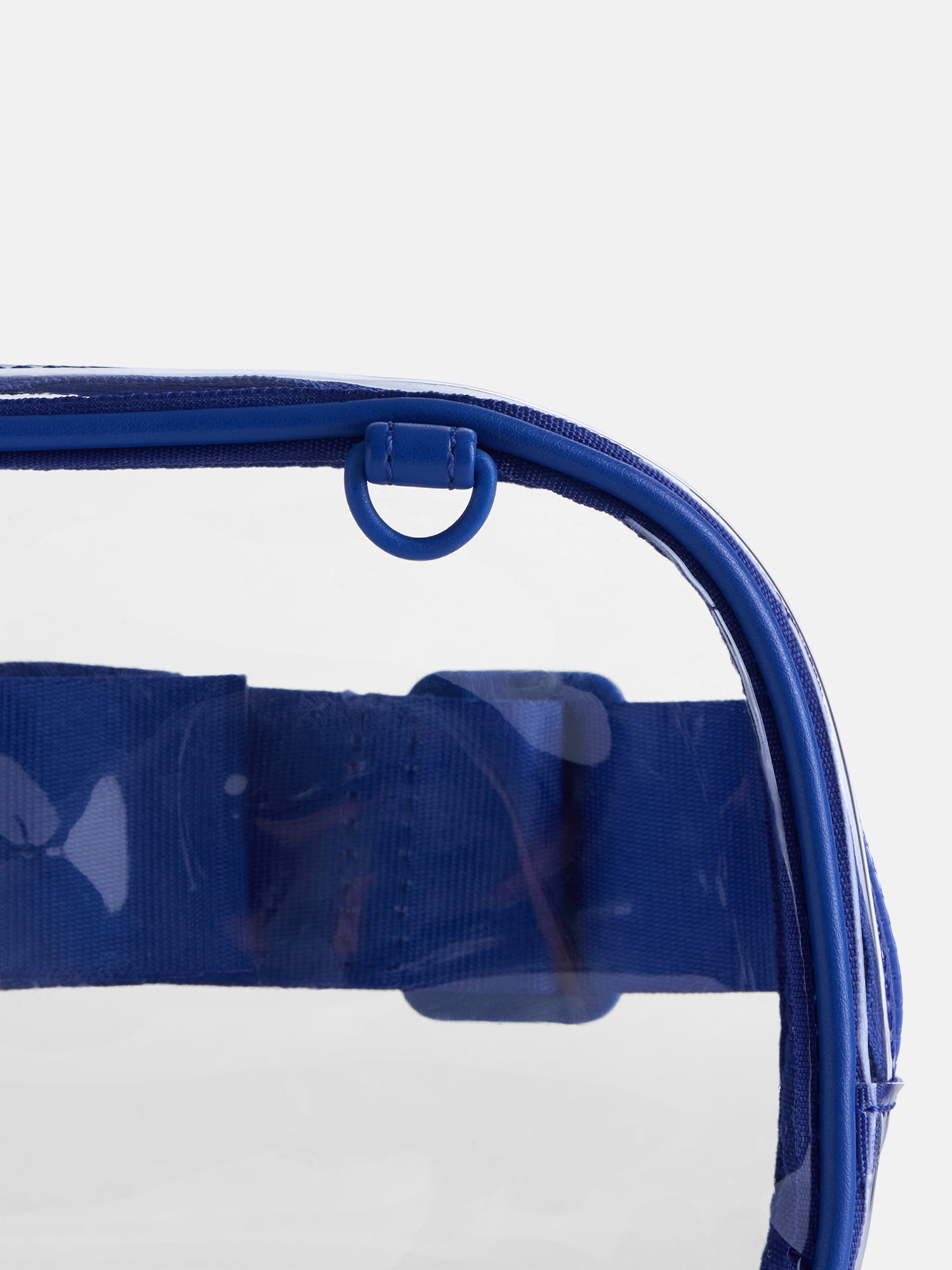 No Boundaries Women's Game Day Clear Fanny Pack, Cobalt