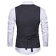 thumbnail image 4 of Traje de Chaleco Cruzado de Lana Para Hombre Chaleco de Negocios Retro Odeerbi ODB-6, 4 of 5