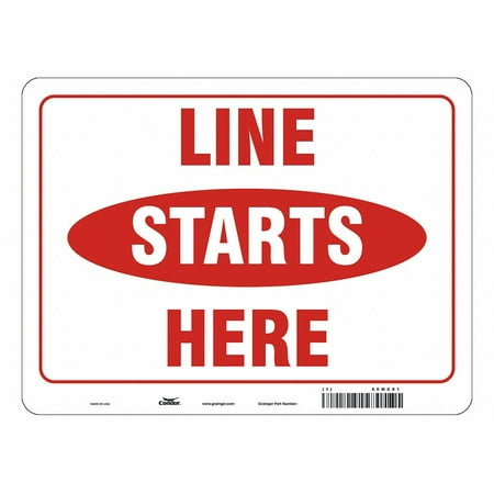 

Condor Safety Sign 12 H 9 W Plastic HWB788T0912 HWB788T0912 ZO-G9518583