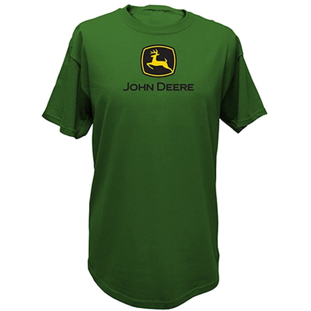 Camiseta con el logotipo de John Deere para hombre XXL en verde John Deere
