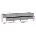 thumbnail image 4 of vidaXL 8 Piece Garden Lounge Set with Cushions Grey Poly Rattan, 4 of 5